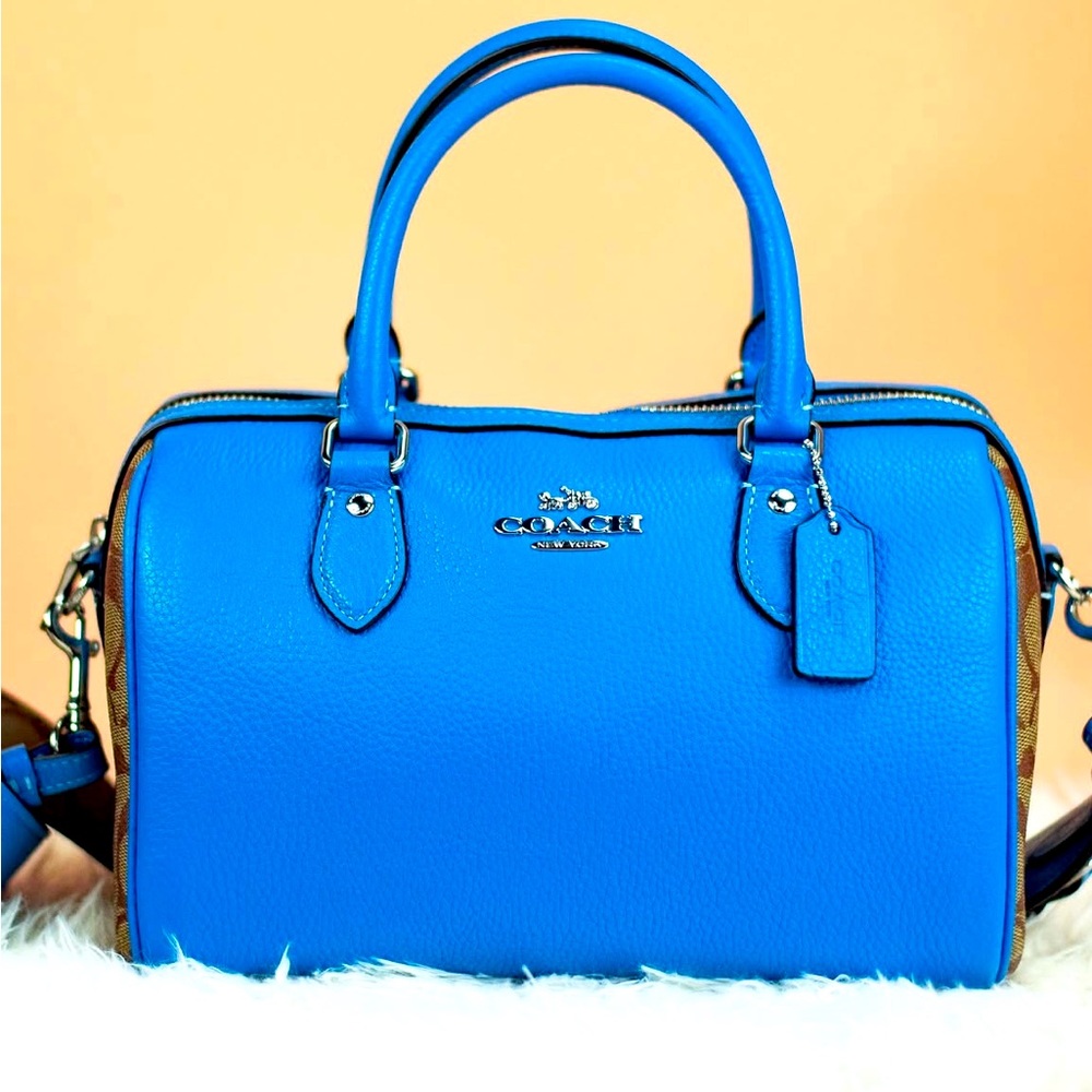 🙃Coach Rowan Colorblock Satchel